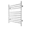 Warmlyyours Infinity Towel Warmer, Polished, Dual Connection, 10 Bars TW-F10PS-HP - alternate 1
